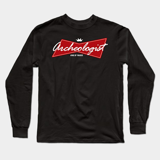 archeologist Long Sleeve T-Shirt by Ojo Dewe